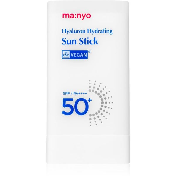 ma:nyo ma:nyo Hyaluron Hydrating Sun Stick krema za sončenje v paličici SPF 50+ 18 g