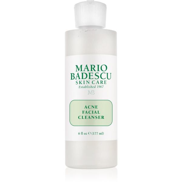 Mario Badescu Mario Badescu Acne Facial Cleanser čistilni gel za mastno k aknam nagnjeno kožo 177 ml