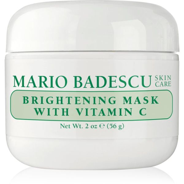 Mario Badescu Mario Badescu Brightening Mask with Vitamin C posvetlitvena maska za nepoenoteno kožo brez sijaja 56 g