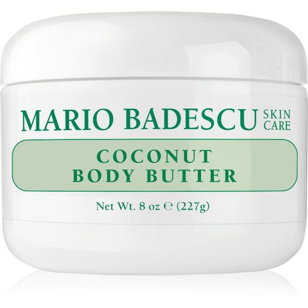 Mario Badescu Mario Badescu Coconut Body Butter globinsko vlažilno maslo za telo s kokosom 227 g