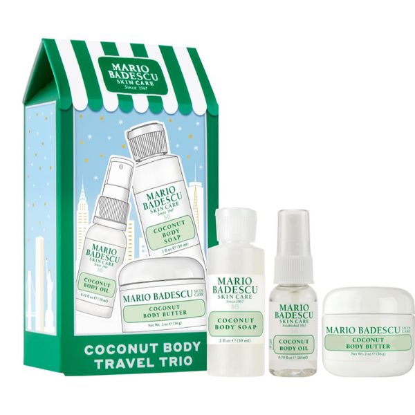 Mario Badescu Mario Badescu Coconut Body Travel Trio darilni set (za telo)