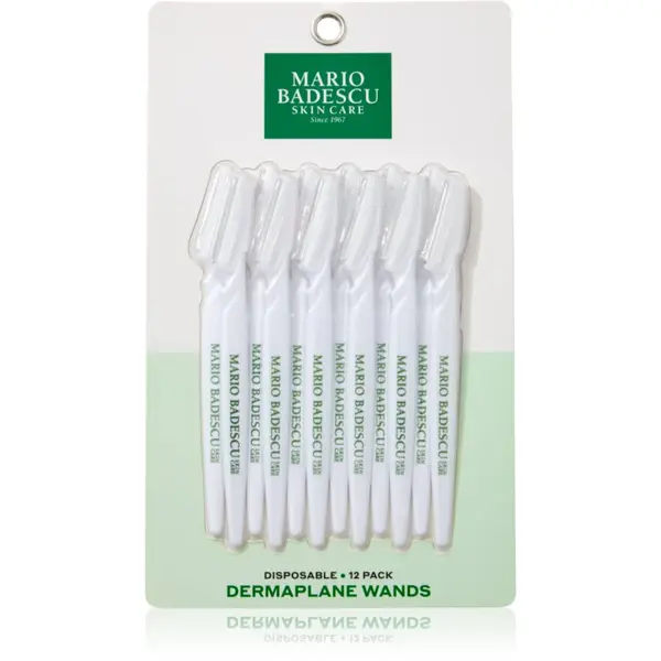 Mario Badescu Mario Badescu Dermaplane Wands britev za obraz 12 kos
