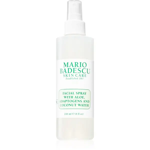 Mario Badescu Mario Badescu Facial Spray with Aloe, Adaptogens and Coconut Water osvežilna meglica za normalno do suho kožo 236 ml