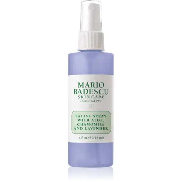 Mario Badescu Mario Badescu Facial Spray with Aloe, Chamomile and Lavender meglica za obraz s pomirjajočim učinkom 118 ml