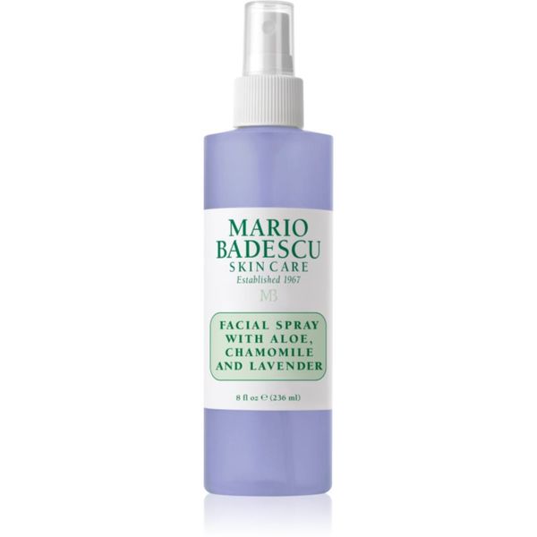 Mario Badescu Mario Badescu Facial Spray with Aloe, Chamomile and Lavender meglica za obraz s pomirjajočim učinkom 236 ml