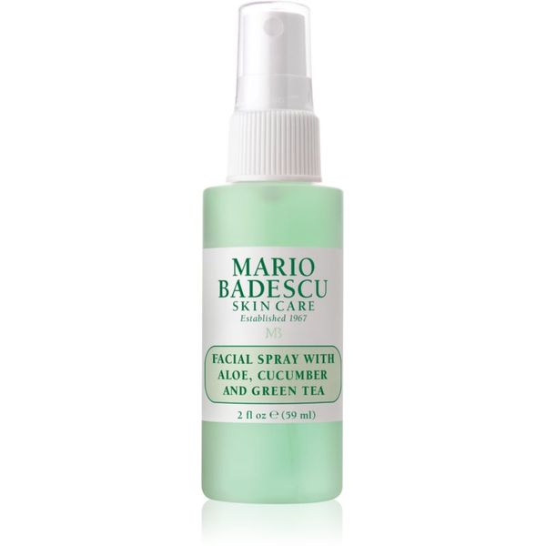 Mario Badescu Mario Badescu Facial Spray with Aloe, Cucumber and Green Tea hladilna in osvežilna meglica za utrujeno kožo 59 ml