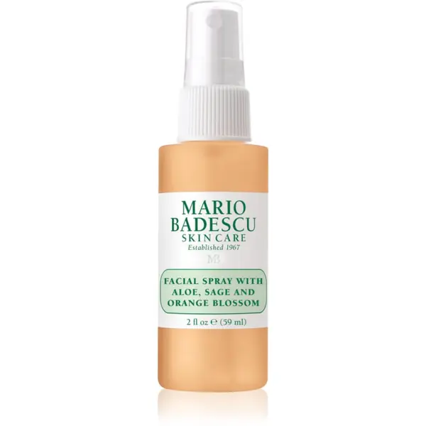Mario Badescu Mario Badescu Facial Spray with Aloe, Sage and Orange Blossom energijska vlažilna meglica za obraz 59 ml