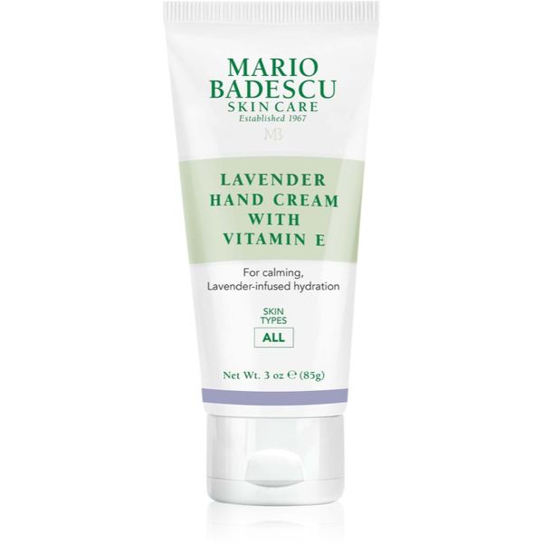 Mario Badescu Mario Badescu Lavender Hand Cream vlažilna krema za roke z vitaminom E 85 g