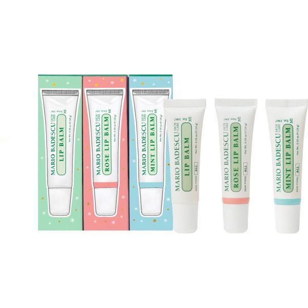 Mario Badescu Mario Badescu Lip Balm Trio darilni set(za ustnice)