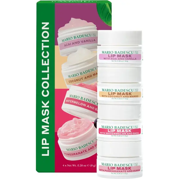 Mario Badescu Mario Badescu Lip Mask Collection vlažilna maska za ustnice darilni set 4x8 ml