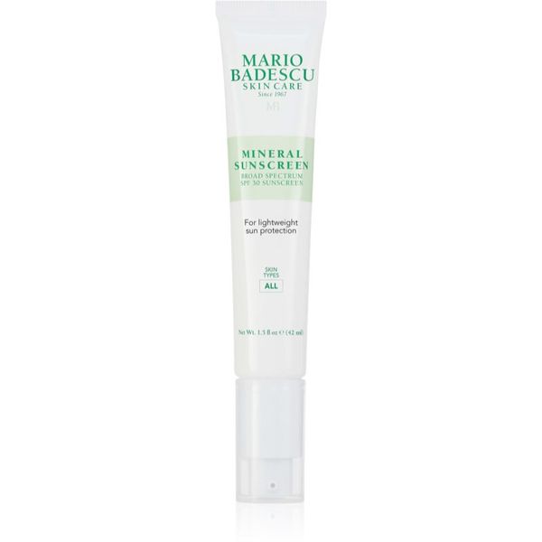 Mario Badescu Mario Badescu Mineral Sunscreen zaščitna krema z minerali SPF 30 42 ml