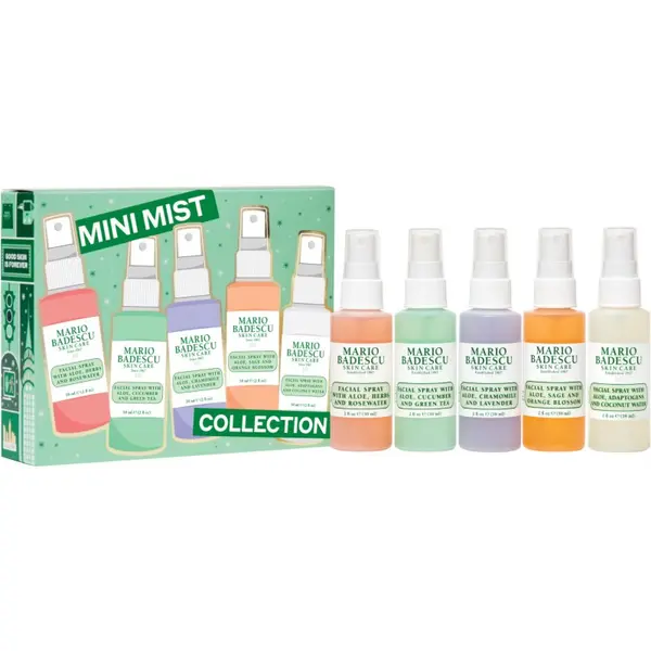Mario Badescu Mario Badescu Mini Mist Collection darilni set za osvetljevanje kože in hidratacijo