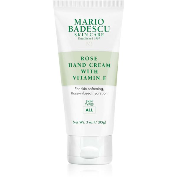 Mario Badescu Mario Badescu Rose Hand Cream negovalna krema za roke z vitaminom E 85 g