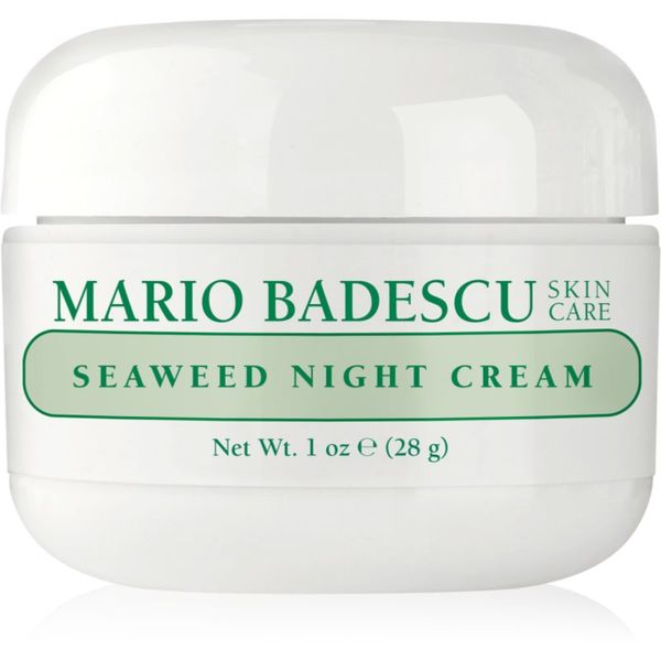 Mario Badescu Mario Badescu Seaweed Night Cream nočna vlažilna krema z minerali 28 g