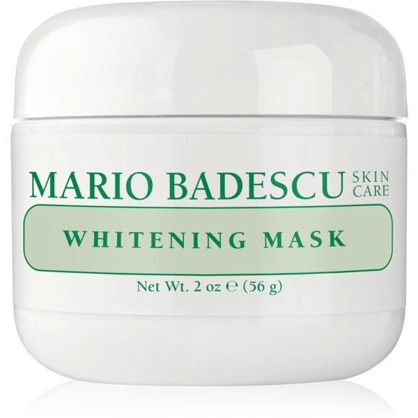 Mario Badescu Mario Badescu Whitening Mask maska za posvetlitev za poenotenje tona kože 56 g