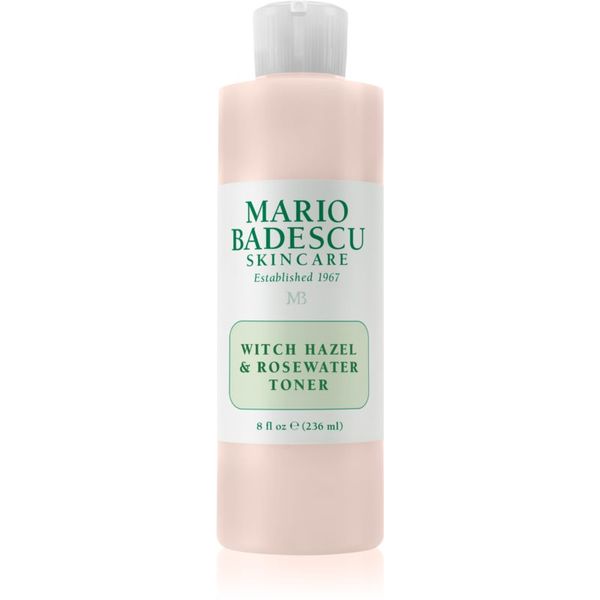 Mario Badescu Mario Badescu Witch Hazel & Rosewater Toner posvetlitveni tonik z vrtnično vodo 236 ml