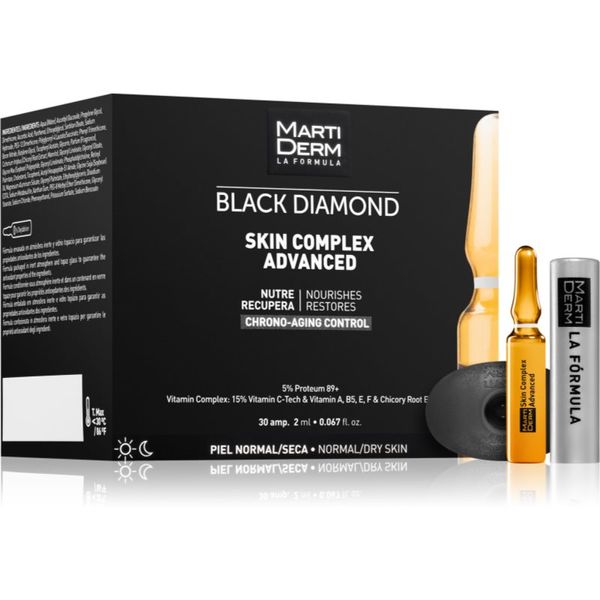 Martiderm MartiDerm Black Diamond Skin Complex Advanced ampulice za utrujeno kožo 30x2 ml