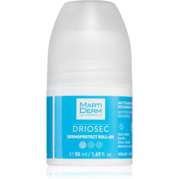 Martiderm MartiDerm Driosec antiperspirant in dezodorant proti belim in rumenim madežem 50 ml