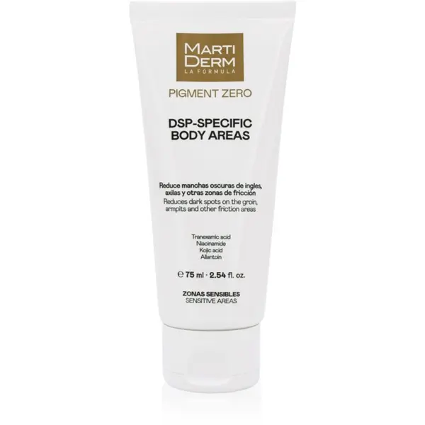 Martiderm MartiDerm Pigment Zero DSP-Specific Body Areas krema za telo proti pigmentnim madežem 75 ml