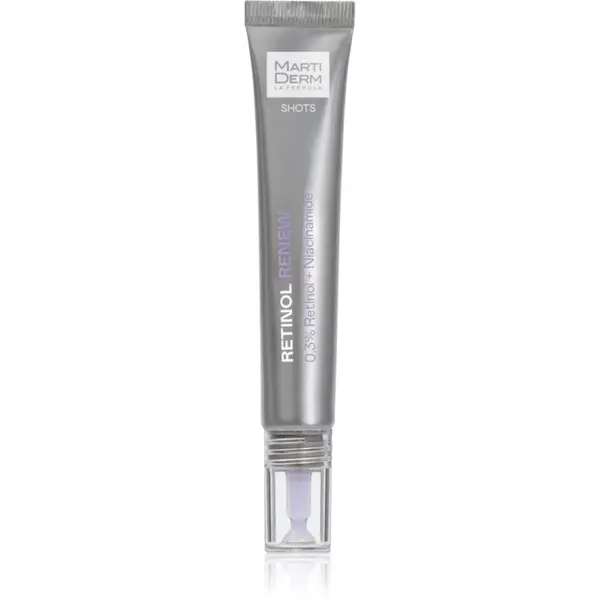 Martiderm MartiDerm Shots Retinol Renew intenzivni serum proti gubam in temnim madežem 20 ml