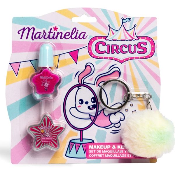 Martinelia Martinelia Circus Makeup & Keychain SET set 3+ za otroke