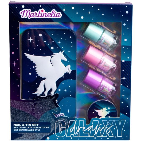 Martinelia Martinelia Galaxy Dreams Dream Nails & Tin Box darilni set (za otroke)