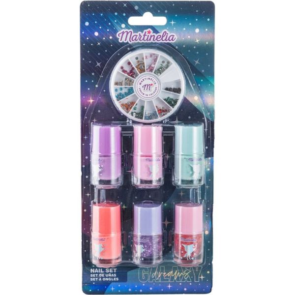 Martinelia Martinelia Galaxy Dreams Nail Set set lakov za nohte (za otroke)