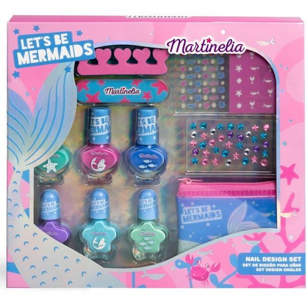 Martinelia Martinelia Let´s be Mermaid Nail Design set za nohte za otroke 3+