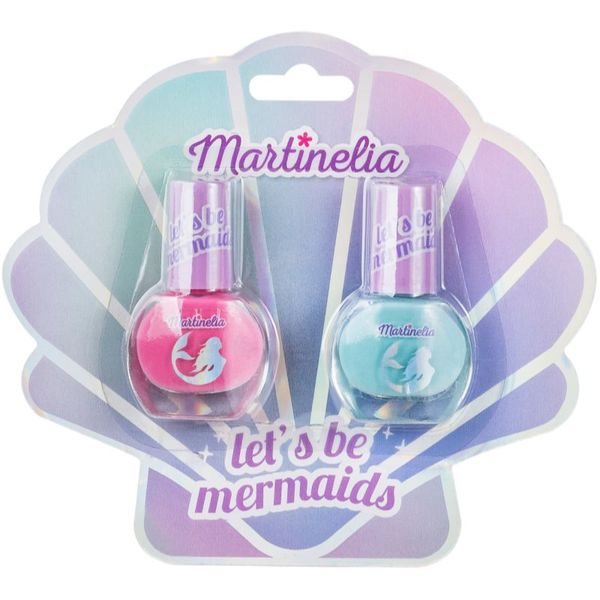 Martinelia Martinelia Let´s be Mermaid Nail Duo set lakov za nohte za otroke 2x4 ml