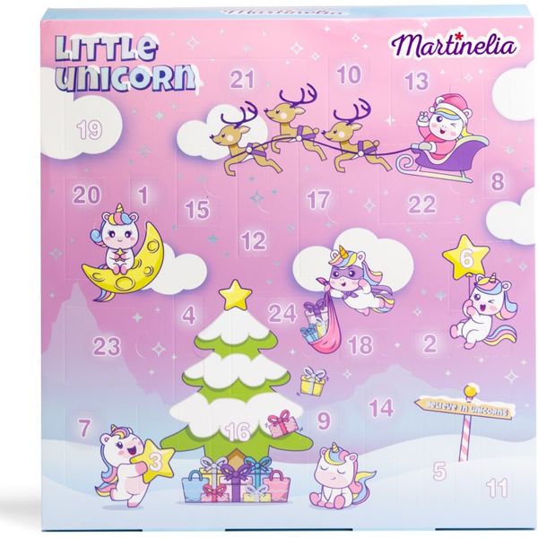 Martinelia Martinelia Little Unicorn adventni koledar za otroke 3+