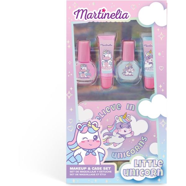 Martinelia Martinelia Little Unicorn Makeup & Case set za otroke 3+