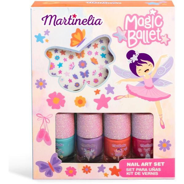 Martinelia Martinelia Magic Ballet Nail Art set za otroke 3+