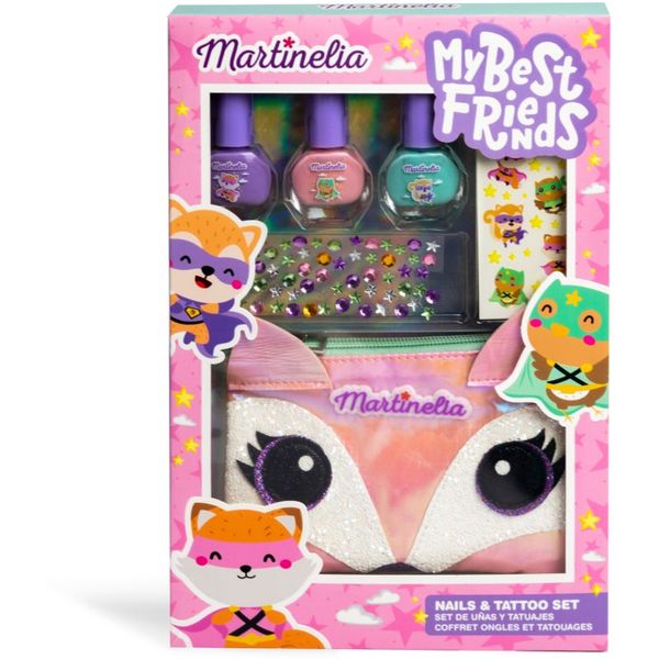 Martinelia Martinelia My Best Friends Nails & Tattoo set za otroke