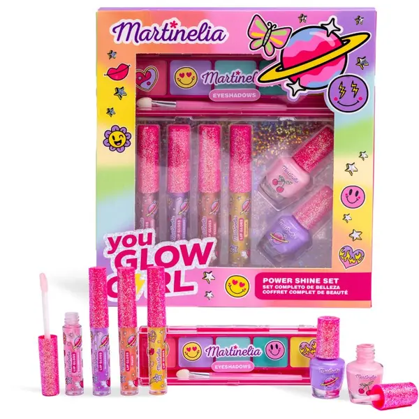 Martinelia Martinelia Super Girl Power Shine Set darilni set za otroke