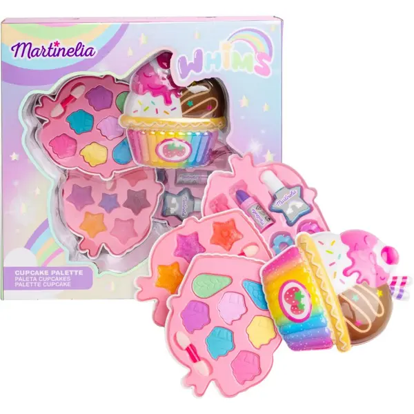 Martinelia Martinelia Whims Cupcake Palette paleta za ličenje oči in ustnic za otroke