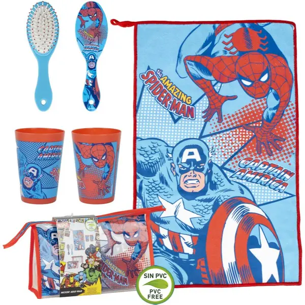 Marvel Marvel Avengers Travel Set Potovalni set za otroke