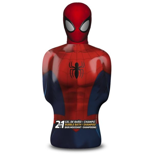 Marvel Marvel Spiderman Bubble Bath and Shampoo šampon in pena za kopel 2 v 1 za otroke 350 ml