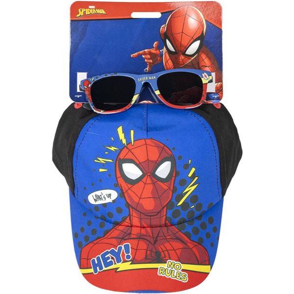 Marvel Marvel Spiderman Set Cap & Sunglasses set za otroke 3+ years Size 53 cm 1 kos