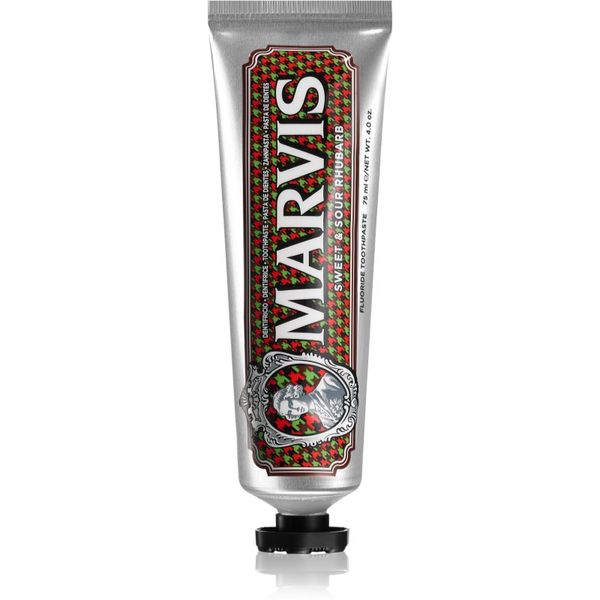 Marvis Marvis Sweet & Sour Rhubarb zobna pasta okus Rhubarb 75 ml