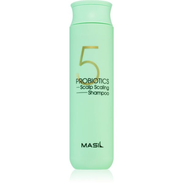 MASIL MASIL 5 Probiotics Scalp Scaling globinsko čistilni šampon proti mastnemu prhljaju 300 ml