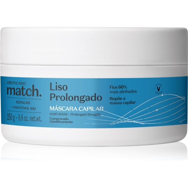 Match. Match. Prolonged Smooth gladilna maska za lase 250 g