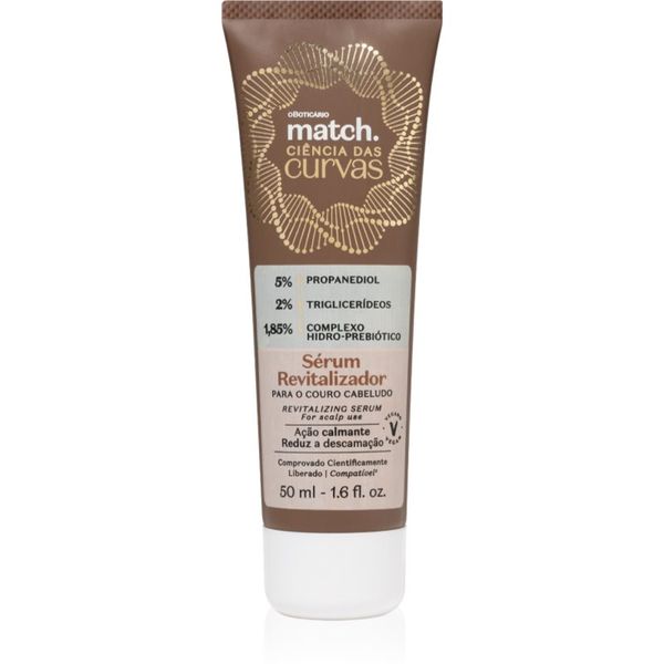 Match. Match. Science of Curves revitalizacijski serum za lasišče 50 ml