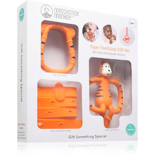 Matchstick Monkey Matchstick Monkey Tiger darilni set za otroke