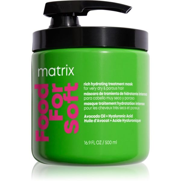 Matrix Matrix Food For Soft intenzivna vlažilna maska za lase 500 ml