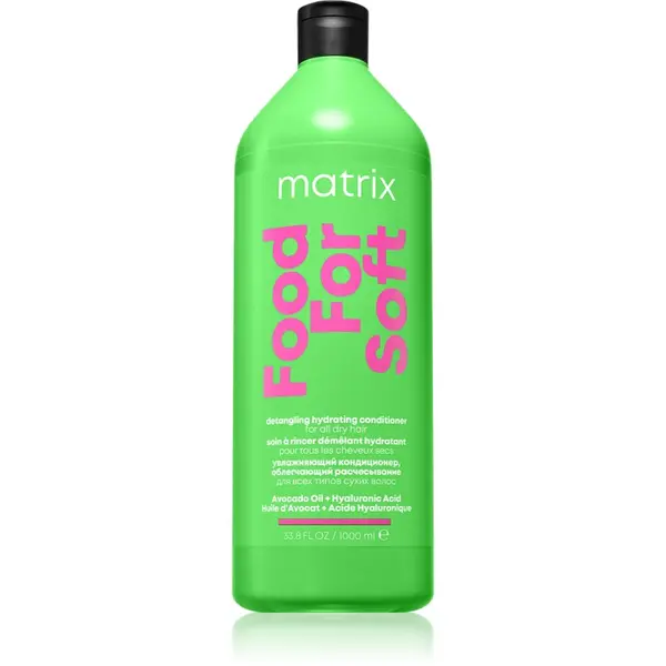 Matrix Matrix Food For Soft vlažilni balzam s hialuronsko kislino 1000 ml