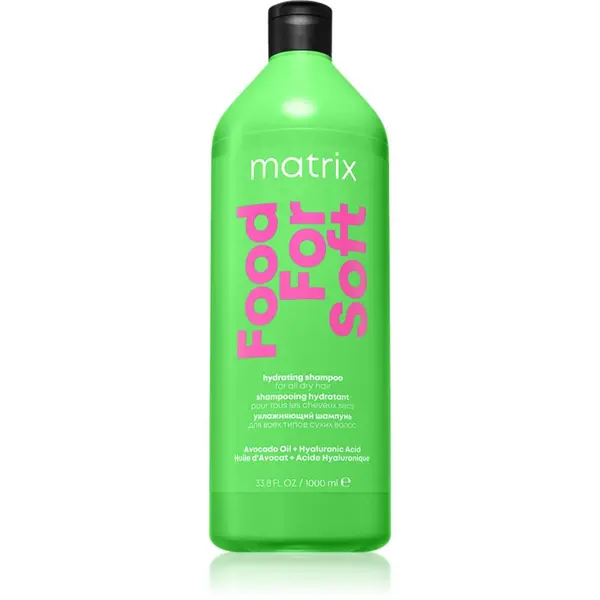 Matrix Matrix Food For Soft vlažilni šampon s hialuronsko kislino 1000 ml