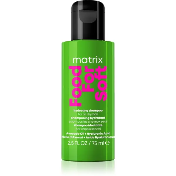 Matrix Matrix Food For Soft vlažilni šampon s hialuronsko kislino 75 ml