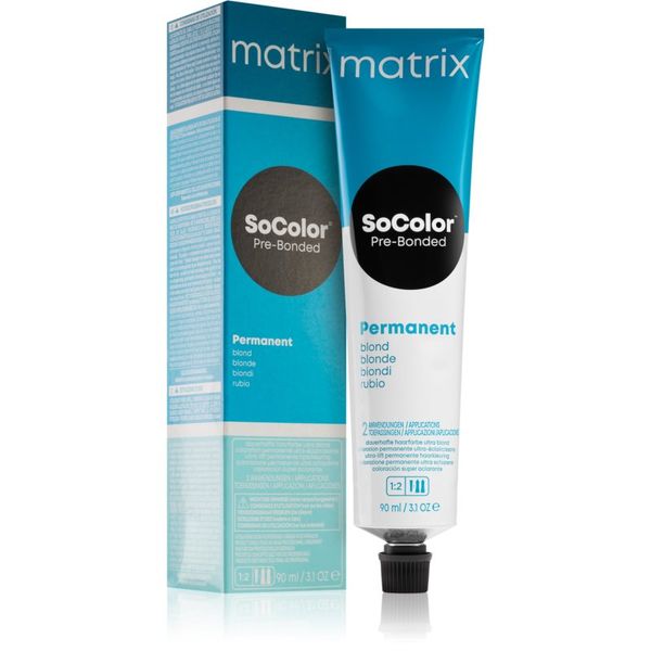 Matrix Matrix SoColor Pre-Bonded Blonde permanentna barva za lase odtenek UL-N Blond Natur 90 ml