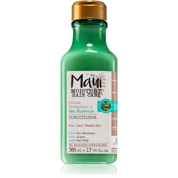 Maui Moisture Maui Moisture Colour Protection + Sea Minerals posvetlitveni in krepilni balzam za barvane lase  z minerali 385 ml