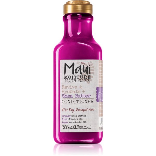 Maui Moisture Maui Moisture Revive & Hydrate + Shea Butter vlažilni balzam za suhe in poškodovane lase 385 ml